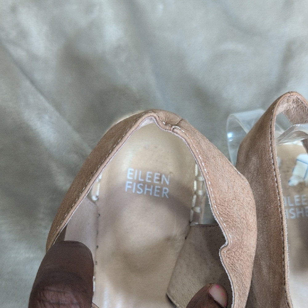 Eileen Fisher Brown Espadrilles with Comfort and Style Size 10 - Picture 7 of 13